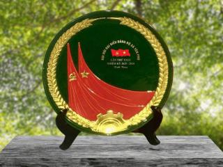 Đĩa Sứ Trưng Bày - Quà Tặng Đại Hội, Quà Tặng Hội Nghị ý nghĩa