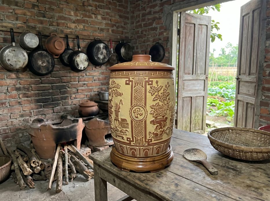 Hũ Gạo Phú Quý Bát Tràng 10kg – 